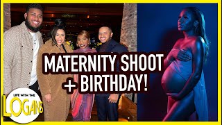 MATERNITY SHOOT + Vicky&#39;s 31st Birthday Staycation! ▸ Life With the Logans - S9 EP15