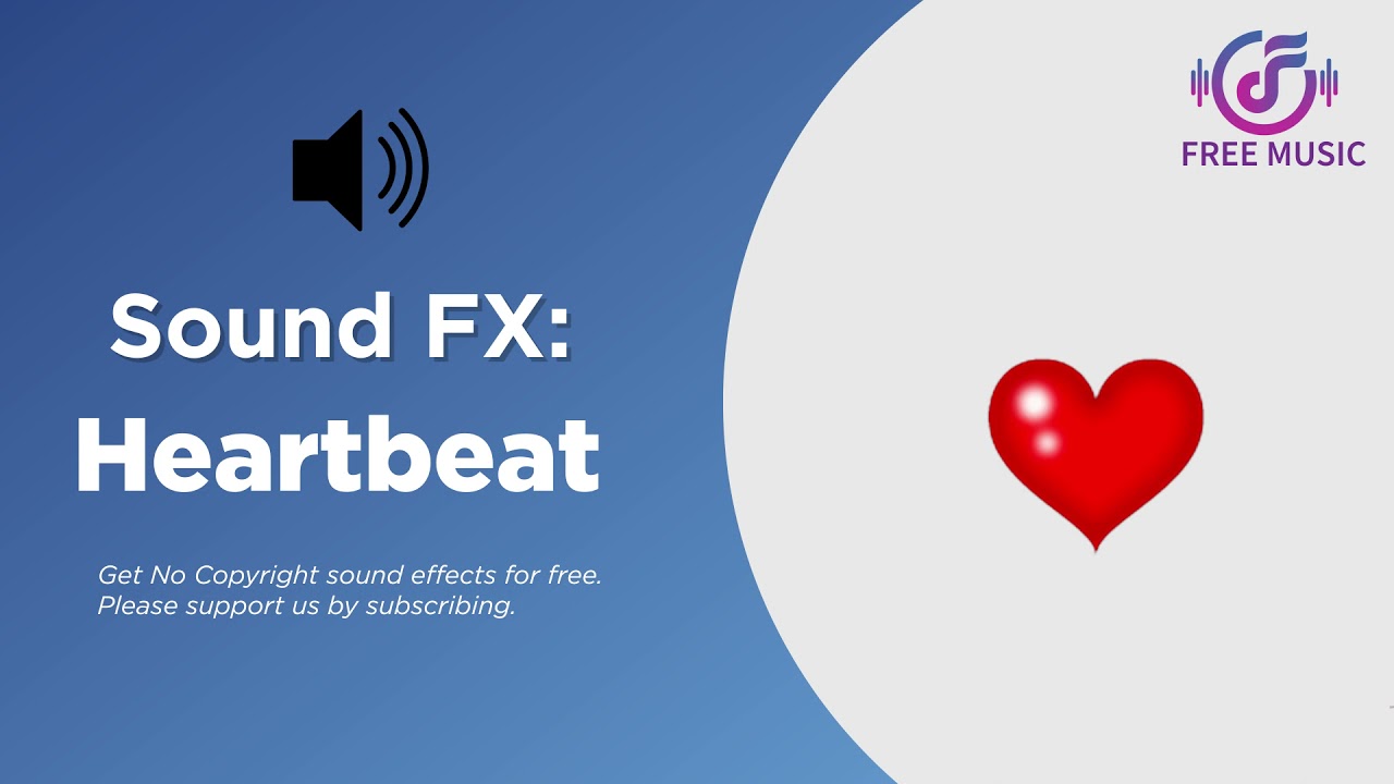 Heartbeat Sound Effect Beating Heart Sound YouTube