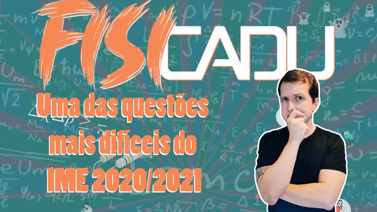 Uma das questões mais difíceis do IME 2020/2021 (Física: questão 30)[CAIXA PRETA]