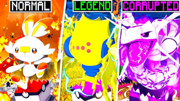 Upgrading LUCKY BLOCKS to CORRUPTED LUCKY BLOCK in Minecraft PIXELMON!