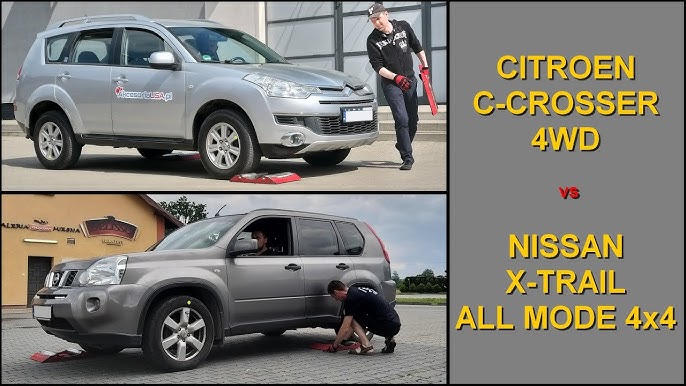 SLIP TEST - Mitsubishi Outlander AWC / Citroen C-Crosser / Peugeot 4007 -  @4x4.tests.on.rollers - YouTube