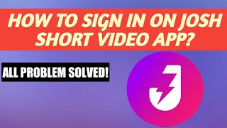How To Sign In On Josh Short Video App || Similar App like Tiktok screenshot 3
