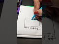 Journal Banner Idea part-1 #shorts #journal #banner #doodle
