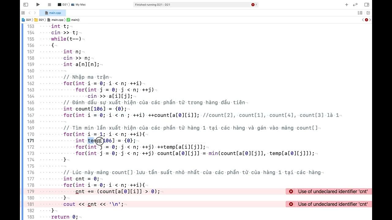 C++: COUNTING IDENTICAL ELEMENTS problem - YouTube