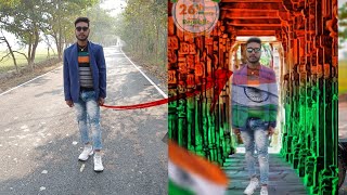 Picart 26 January Republic Day Photo Editing tutorial in picart || step by step || Prince dey screenshot 5