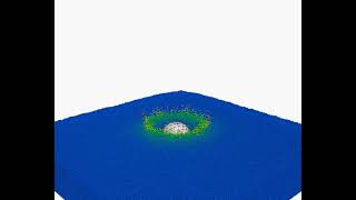 Ball Drop Impact DEM Simulation with Chrono::GPU