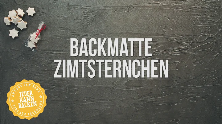 Backmatte Zimtsternchen | RBV Birkmann