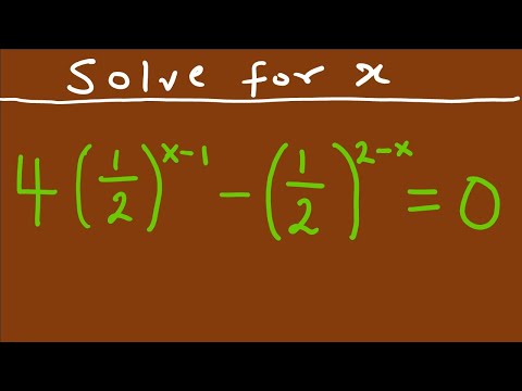 SOLVE FOR X,