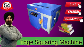 Hydraulic Edge Squaring Machine By Kulwinder Stitching Jajandhar 98152 10500