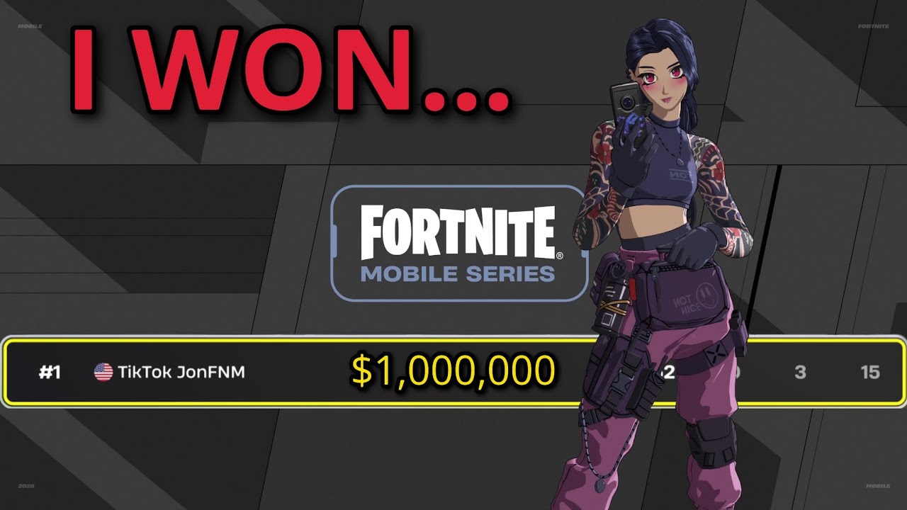 I WON the MILLION DOLLAR MOBILE SERIES…