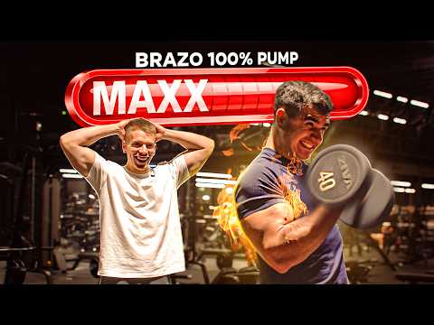 The craziest arm workout of my life *don't try this*