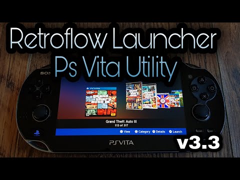 RetroFlow Launcher v3.3 PS Vita Utility