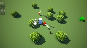 Homing missile style resource attraction progress - unity3d gamedev