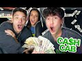 CASH CAB with JESS AND GABRIEL CONTE!!