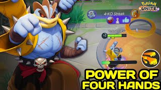 Dynamic Punch Machamp Is The Most Underrated All Rounder In This Meta Pokemon Unite Ninza Plays