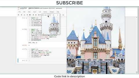 IMAGE CROP IN OPENCV PYTHON