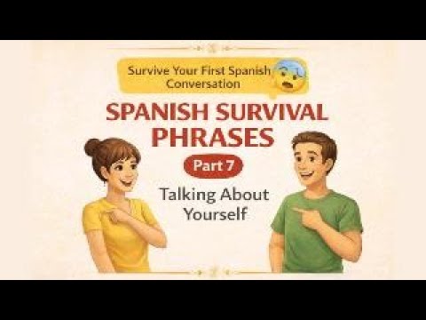 How to Talk About Yourself in Spanish (Beginner Conversation Phrases ...