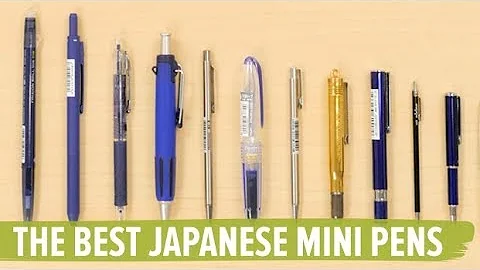 The Best Japanese Mini Pens