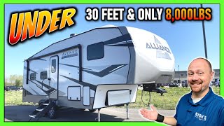 Shorter but Larger at the Same Time!! 2023 Alliance Avenue 24RK Fifth Wheel RV