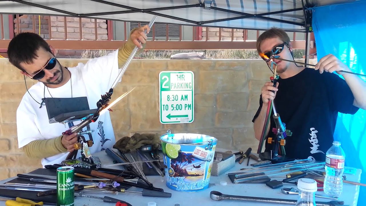 Glass blowing from Shawn and gayland