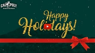 Cal Poly Athletics Holiday Video - 2016