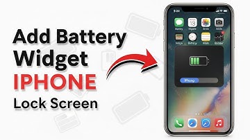 How to Add Battery Widget to iPhone Lock Screen