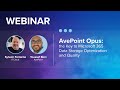 AvePoint Opus: The Key to Microsoft 365 Data Storage Optimization and Quality
