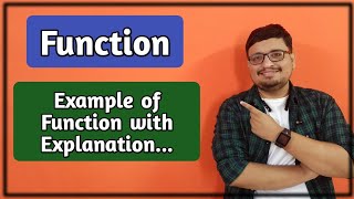 Example of Function with explanation | Functions In C | C Programming in Hindi | PART 57