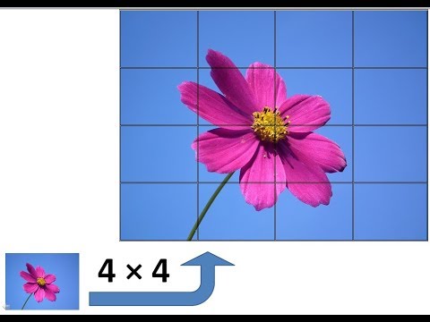 تكبير صورة وطباعتها على شكل بوستر أو افيش image to poster (affiche)l