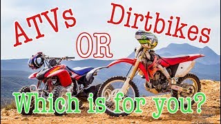 ATVs or DIRTBIKES?!|Which is for YOU?|5 Pros and Cons of Each screenshot 5