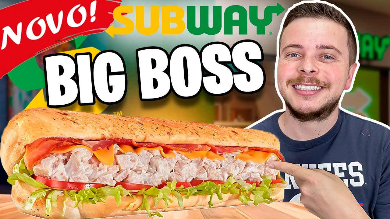 VÍDEO: Já provou o novo Frango Super Bacon da Subway? É delicioso!😋