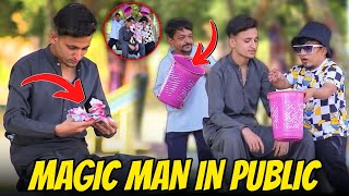 Magic Man In Public  Funny Reactions | @NewTalentOfficial