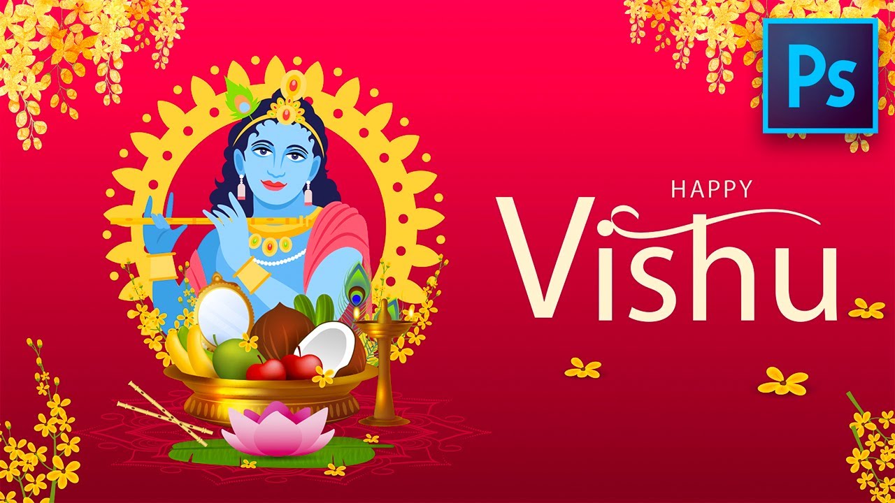 How to set up Vishu Kani Traditional way in Photoshop CC | 2021|