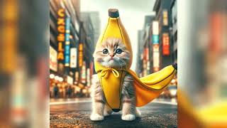 😹Cat eating banana, becomes bananacat🍌#cat #cute #sad #funny #catstories #kitten #ai #cathero by FAFs777〈funny_animal_friends777〉 851 views 1 month ago 1 minute, 24 seconds