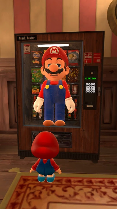 Vending Mario has enough