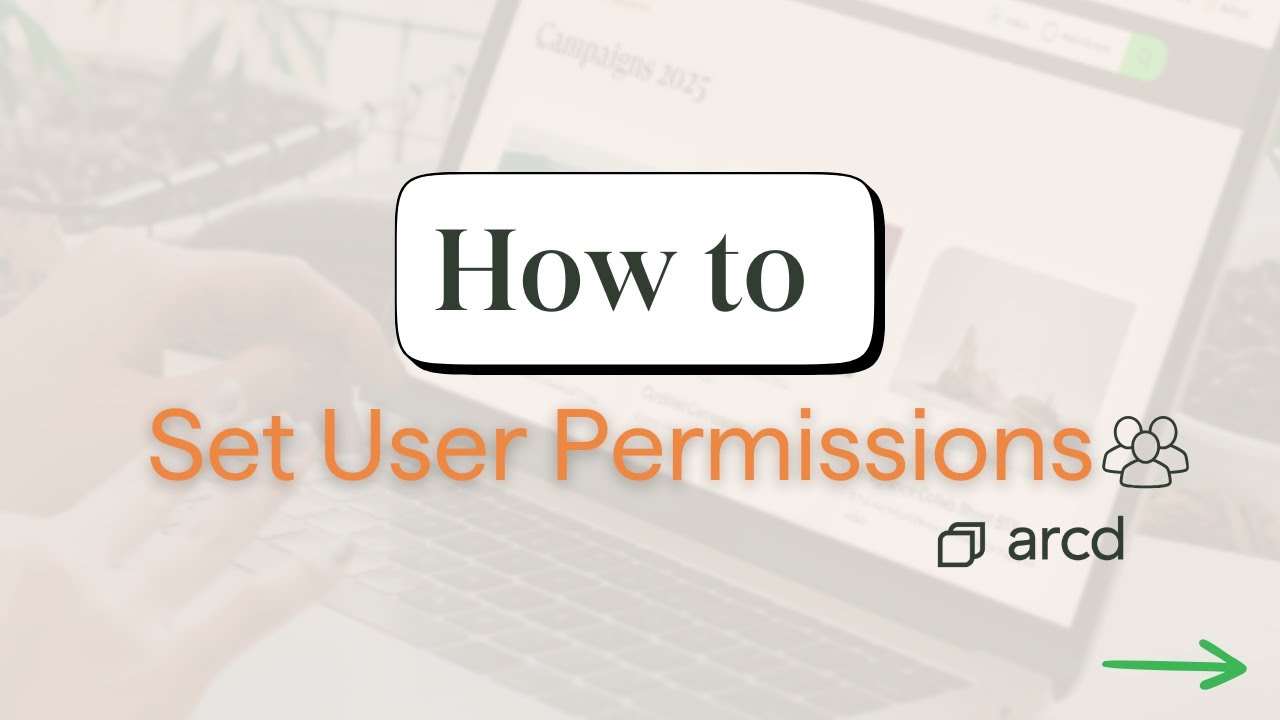 arcd - How to Set User Permissions - YouTube