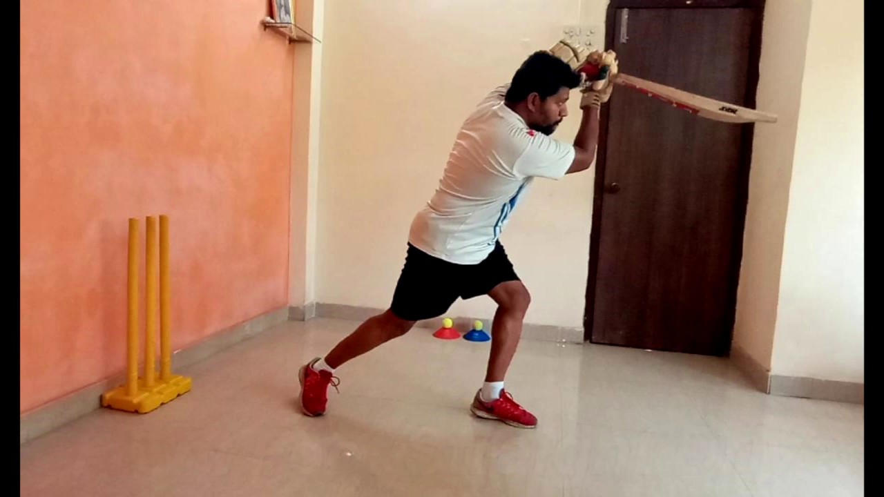 Home workout with Front Foot Drives Series for Cricket enthusiasts