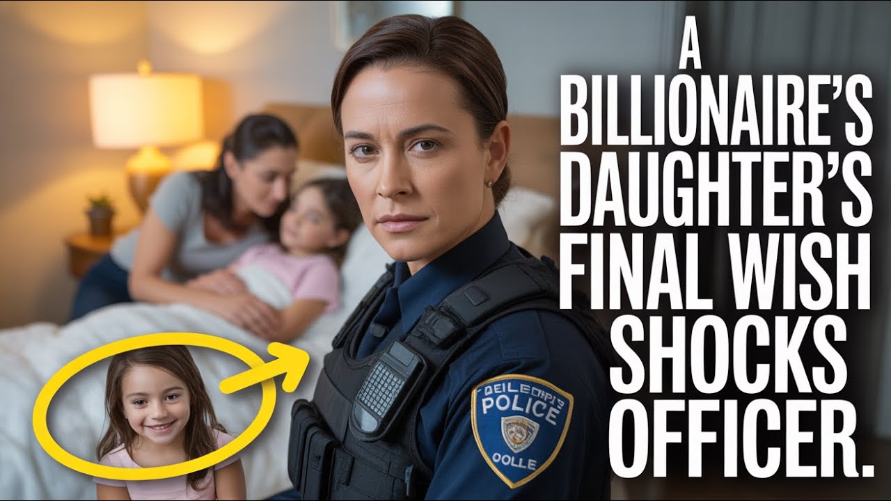 Revealed: officer grants last wish of a billionaire’s adopted daughter  incredible request…