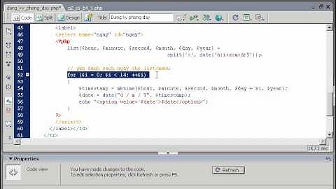 Lập trình PHP _ Quản lý, đặt lịch phòng học trong trường đại học