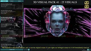 3D VisualPack # 41 - 25 Visuals