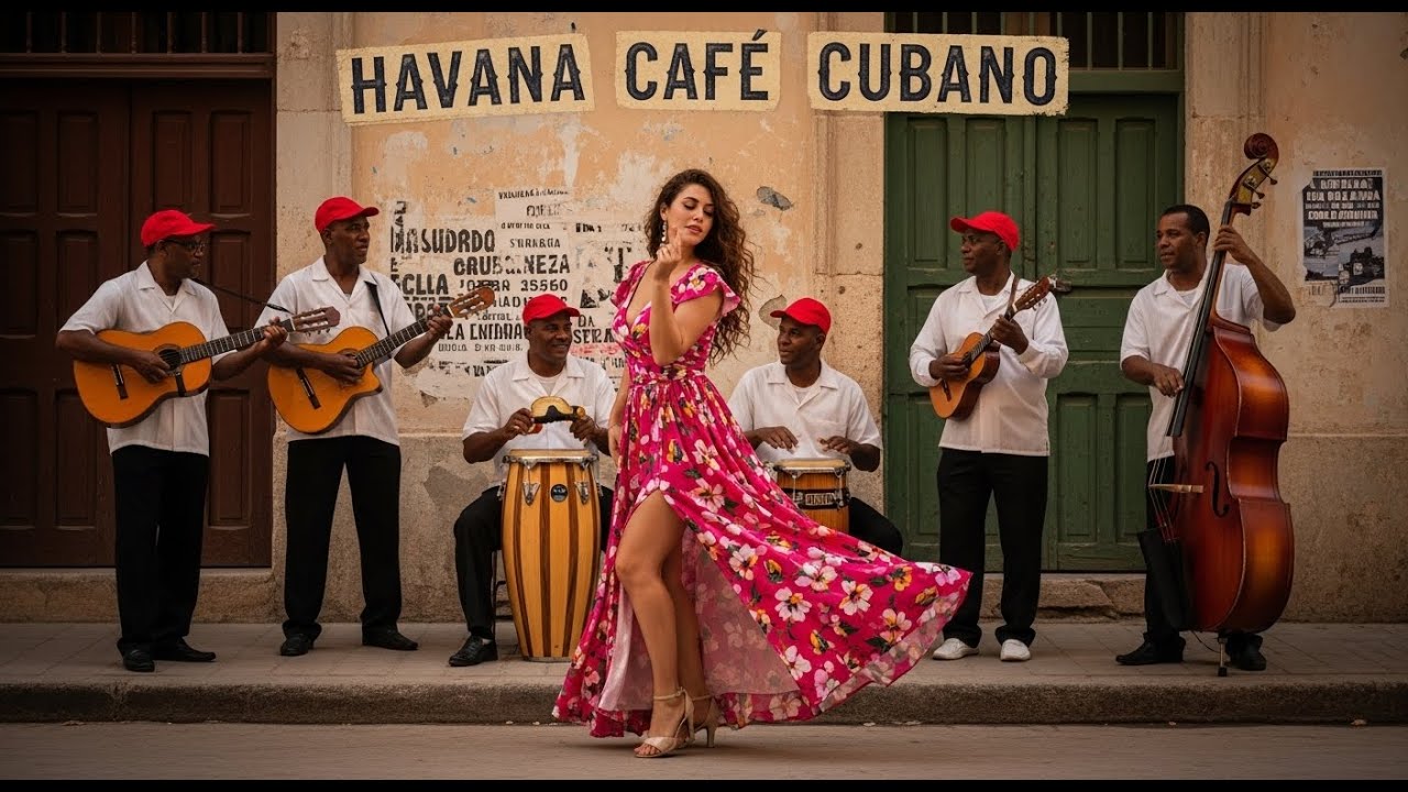 Café Cubano Music 🎹: Caribbean Café Nights & Gentle Piano Jazz • mix92