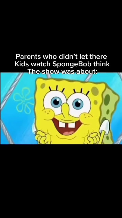 What is SpongeBob even about tho ☠️🙏