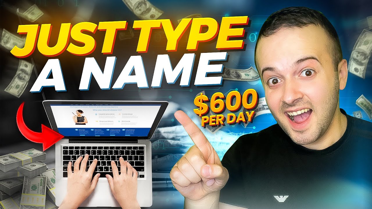 Earn $600 Typing Names Easily (Make Money Online) - YouTube