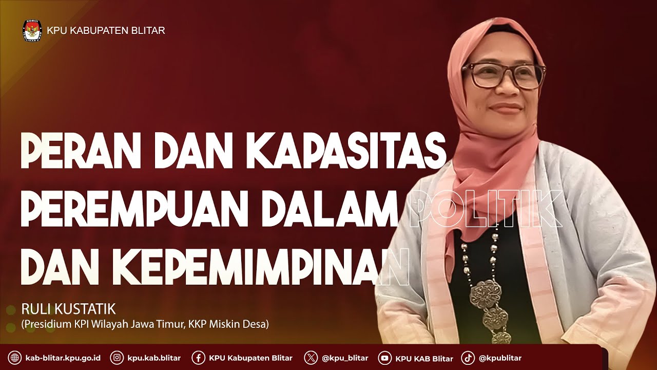 PODCAST EPS. 17 Peran dan Kapasitas Perempuan Dalam Politik dan Kepemimpinan