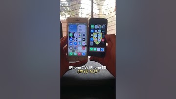 iPhone 7 vs iPhone 5s SPEED TEST in 2025 🔥 #shorts