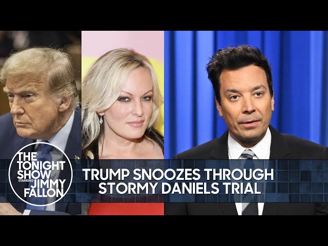 Trump Snoozes Through Stormy Daniels Trial, Kristi Noem Doubles Down on Puppy Slaying class=