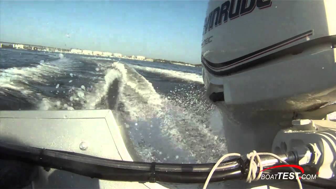 ⁣Evinrude E-TEC 50 H.P. Engine 2011 Performance Test/ Reviews - By BoatTest.com