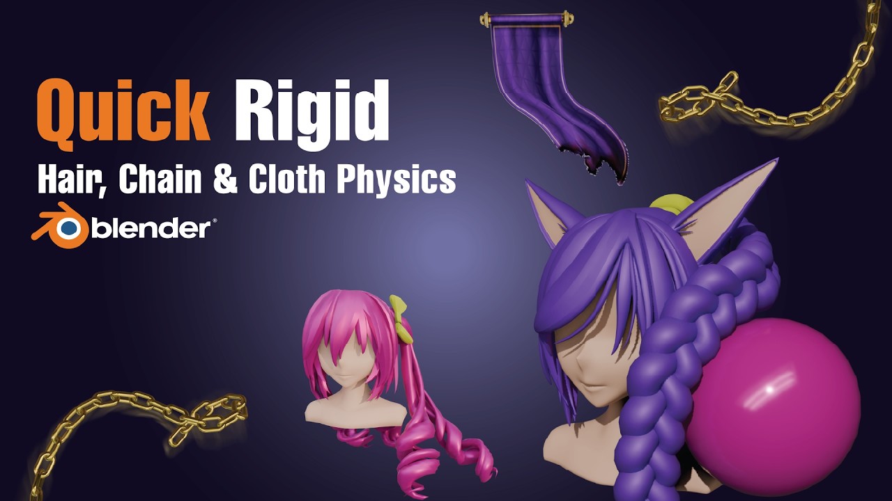 🔥Crear Físicas automáticas en segundos desde un Rig - Quick Rigid en Blender