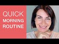 GET READY WITH ME 5 MINUTES FOR BUSY WOMEN  I Morning Routine