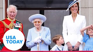 Queen Elizabeth II celebrates Platinum Jubilee at Buckingham Palace | USA TODAY